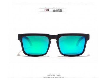Óculos de Sol KDEAM - Camuflado Lentes Azul
