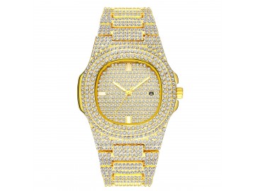 Relógio ICE Bling Full Diamond 300KLAB - Dourado 