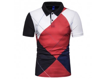 Camisa Polo Royal Clube - Vermelho 